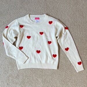 Zunie Girl Heart Sweater